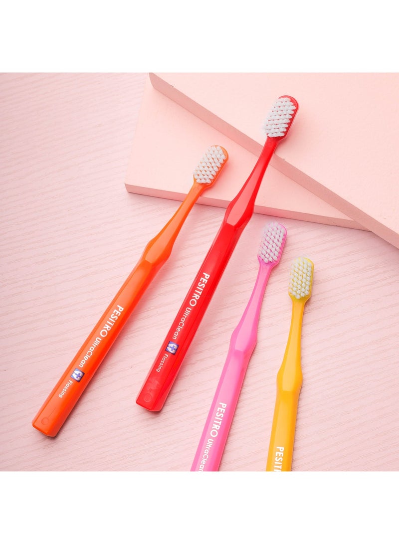 PESITRO UltraClean 3180 Flossing Toothbrush – Dual-Level Tapered Bristles for Deep Interdental Cleaning - Image 5